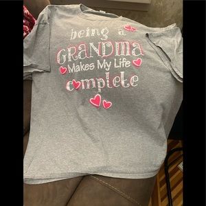 Grey short sleeved T Shirt